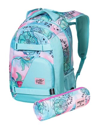 Meatfly batoh Exile Mint Flowers 24 L
