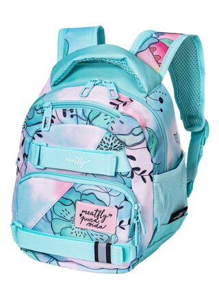 Meatfly batoh Levi Mint Flowers 10 L