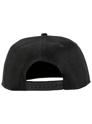 Meatfly kšiltovka Tyler Snapback Black Basic Logo | Černá | Velikost