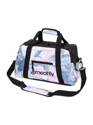 Meatfly cestovní taška Mavis Clouds Pink | Růžová | Objem 26 L