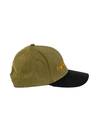 Meatfly kšiltovka Zedd Flexfit Olive | Černá | Velikost