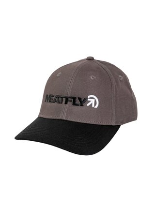 Meatfly kšiltovka Zedd Flexfit Dark Grey | Šedá | Velikost