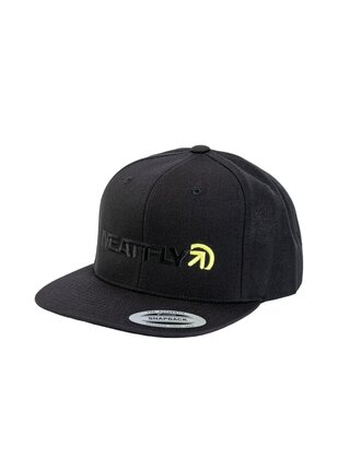 Meatfly kšiltovka Skipper Snapback Black | Černá | Velikost