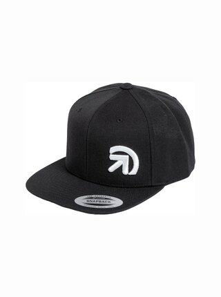 Meatfly kšiltovka Finester Snapback Black | Černá | Velikost