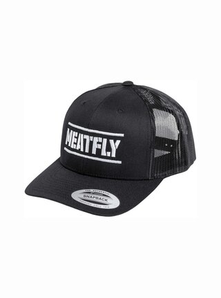 Meatfly kšiltovka Docker Trucker Black | Černá | Velikost