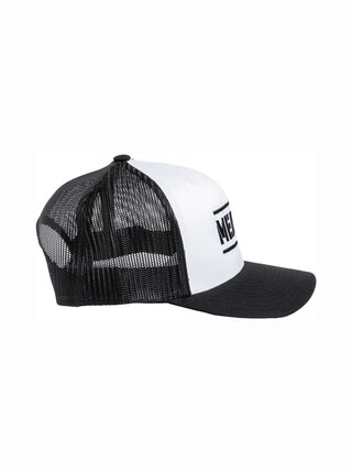 Meatfly kšiltovka Docker Trucker Black / White | Černá | Velikost