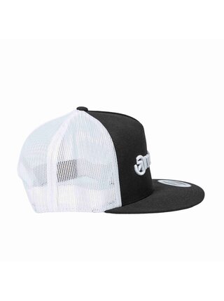 Meatfly kšiltovka Mateo Trucker Snapback Black | Černá | Velikost