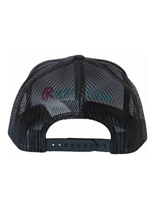 Meatfly kšiltovka Percy Trucker Snapback Turquoise / Black | Černá | Velikost
