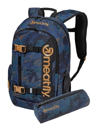 Meatfly batoh Basejumper Mossy Navy 22 L