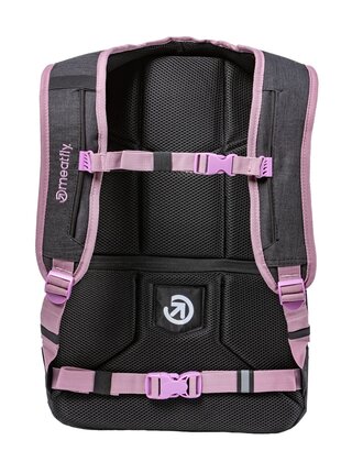 Meatfly batoh Exile Pink / Charcoal Heather 24 L
