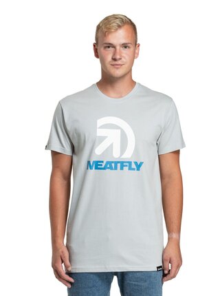 Meatfly pánské tričko Dais Stone | Hnědá | Velikost