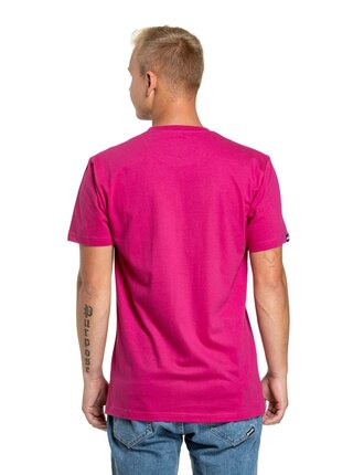 Meatfly pánské tričko Rele Magenta | Růžová | Velikost