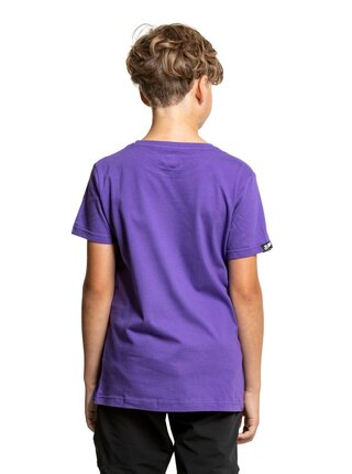 Meatfly dětské tričko Artee Violet | Fialová | Velikost 134 | 100% bavlna