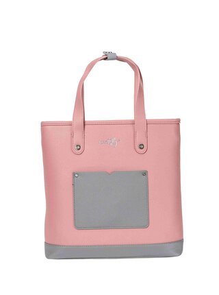 Meatfly kabelka / batoh Kerry Dusty Rose / Light Grey