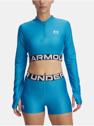 Dámské tričko Under Armour HeatGear Rib 1/4 Zip LS