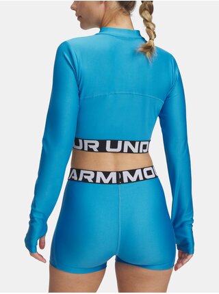 Dámské tričko Under Armour HeatGear Rib 1/4 Zip LS