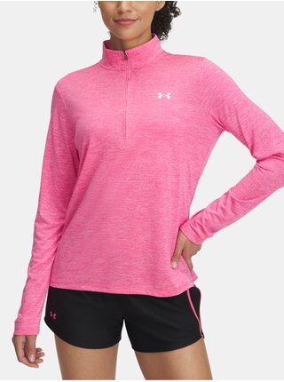 Dámské tričko Under Armour Tech 1/2 Zip- Twist