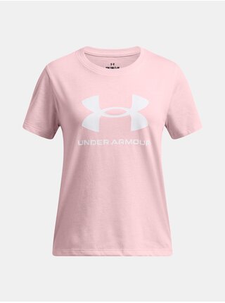 Dívčí tričko Under Armour UA BIG LOGO SS