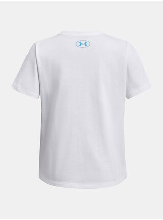 Dívčí tričko Under Armour UA Bubble Wordmark SS
