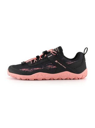 Outdoorová barefoot obuv ALPINE PRO BRUHE růžovo černá