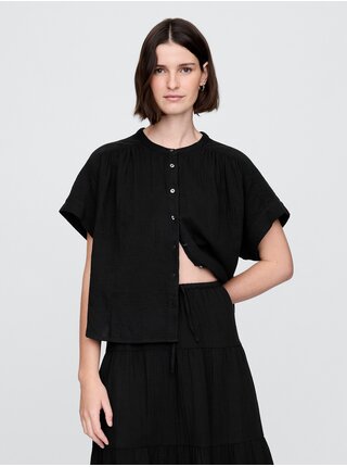 Mušelínová oversize košile GAP