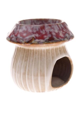 Keramická aromalampa, fialová, 6/36
