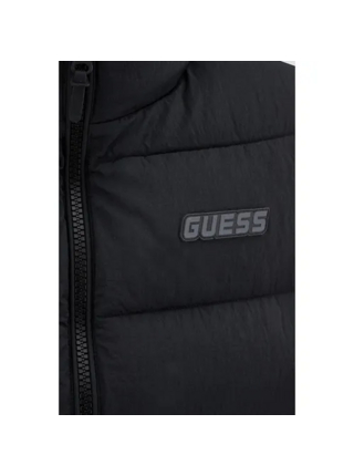 Pánská černá prošívaná vesta Rohan Guess jeans
