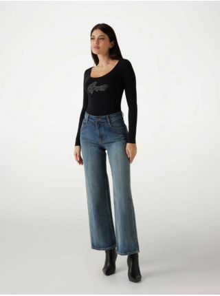 Dámské černé strečové body Guess jeans