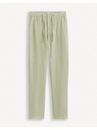 Lněné kalhoty Dolinus 34/34 Celio