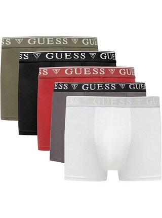 Pánské barevné boxerky 5 Pack Guess Boxers