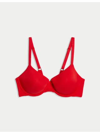 Podprsenka s kosticemi a plnými košíčky, vel. A-E Marks & Spencer červená