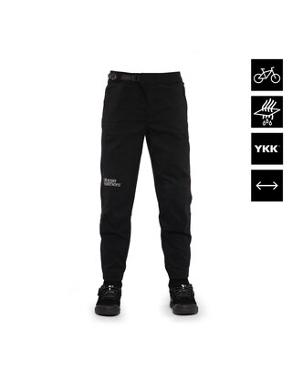 Dětské bike kalhoty Stoker - black HORSEFEATHERS