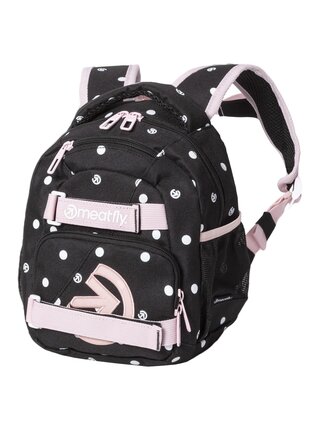 Meatfly batoh Levi Black Dots 10 L | Černá | Objem 10 L