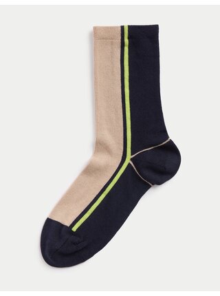 Kotníkové ponožky Sumptuously Soft™ Marks & Spencer námořnická modrá