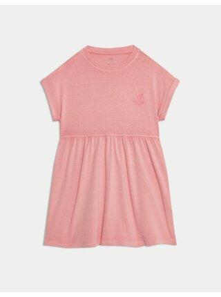 Žerzejové šaty s vysokým podílem bavlny Marks & Spencer