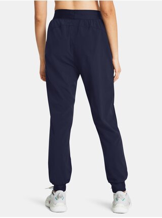 Dámské sportovní kalhoty Under Armour UA Rival Hi Rise Woven Pant-BLU