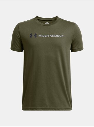 Chlapecké tričko Under Armour UA B LOGO WORDMARK SS