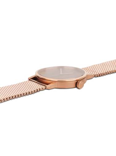 Dřevěné hodinky Rose Watch s řemínkem z pravé kůže BeWooden