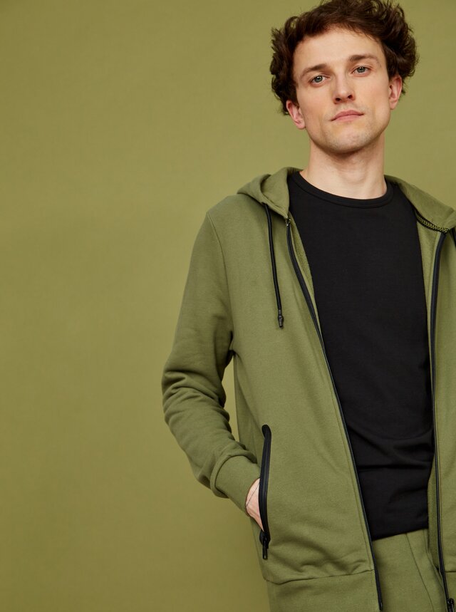 Khaki pánská mikina ZOOT Ralph