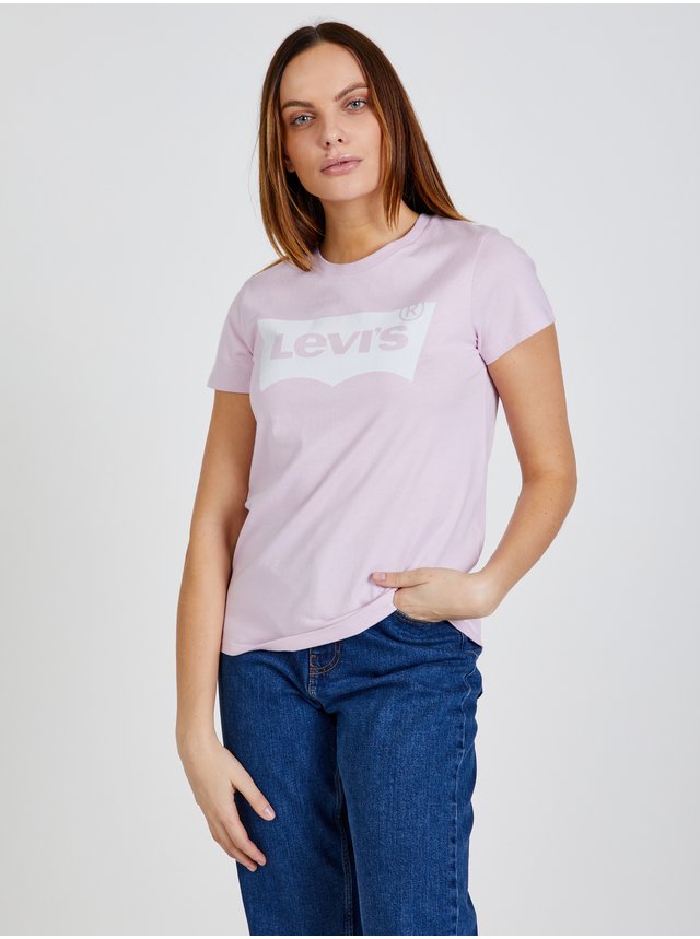 Světle růžové dámské tričko Levi's®