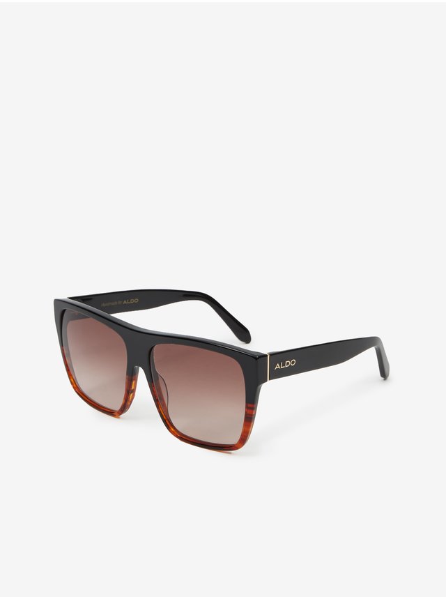Hnědo-černé dámské sluneční brýle ALDO Wissi