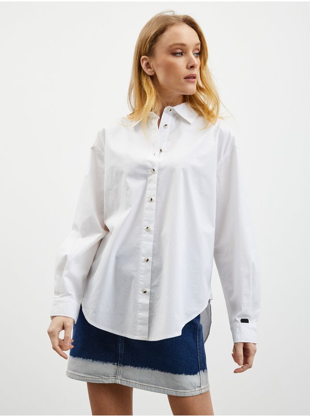 Bílá dámská oversize košile ZOOT.lab Rosalinde