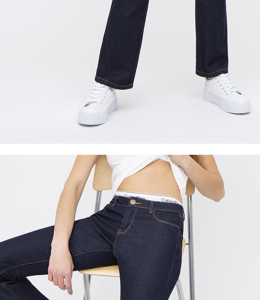 Dámské Straight džíny - Detail